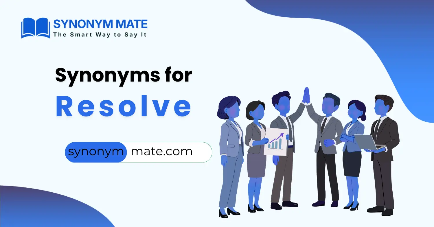 synonyms for resolve