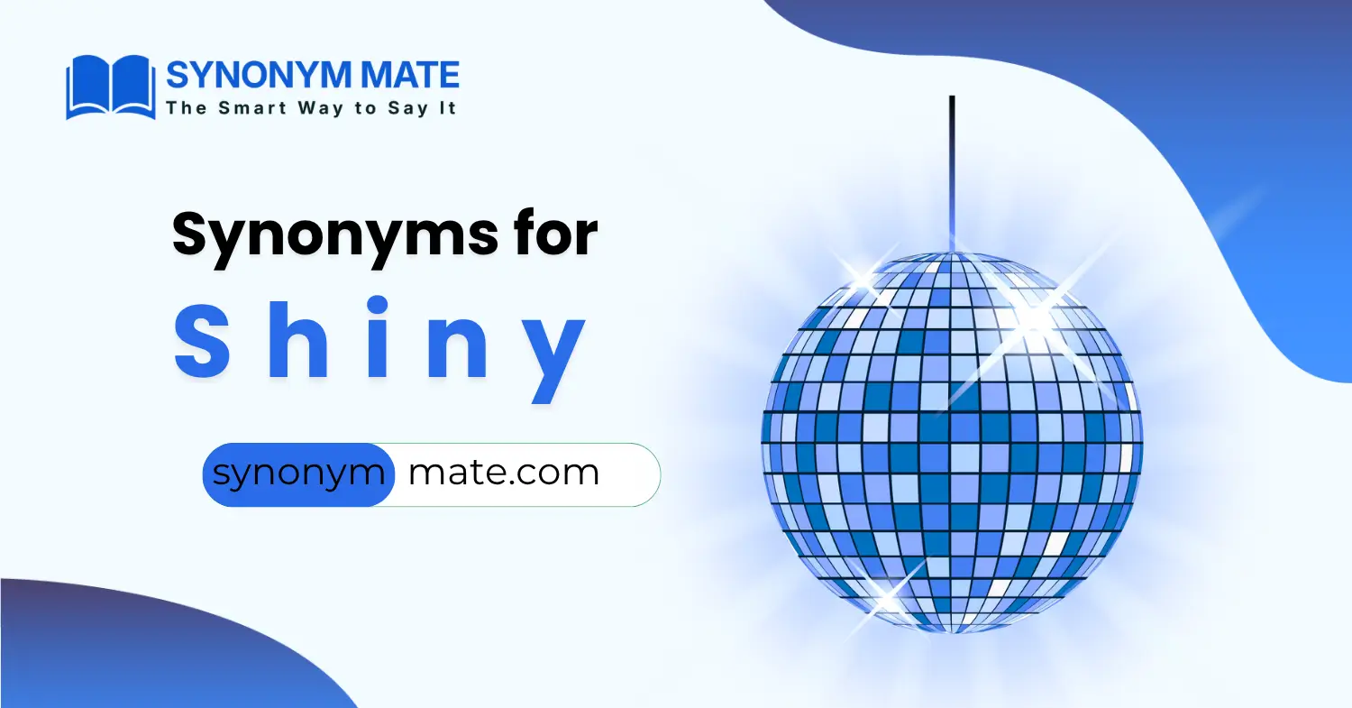 synonyms for shiny