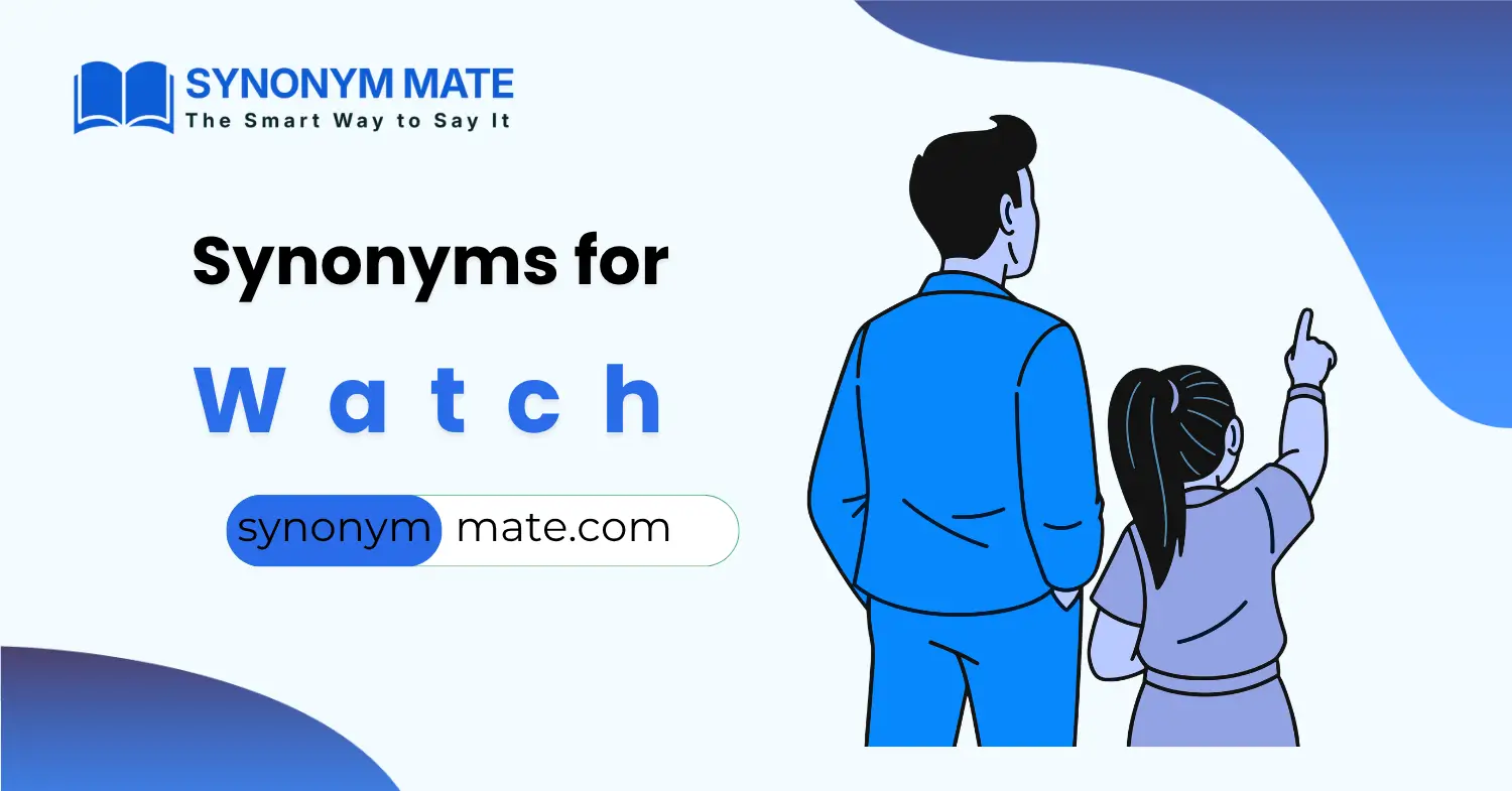 synonyms for watch