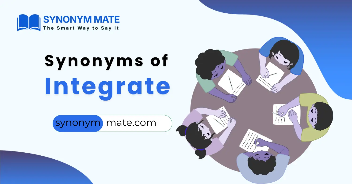 synonyms of integrate