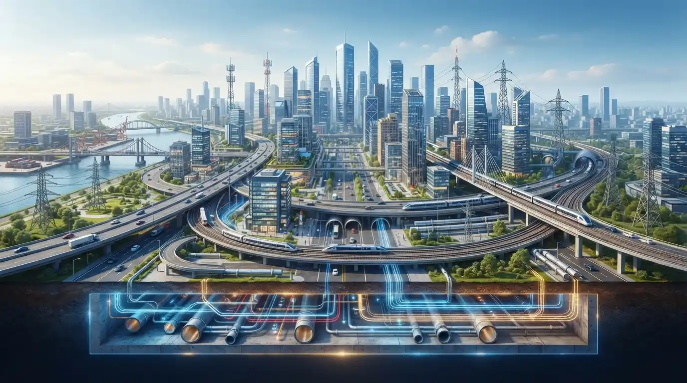 synonyms for infrastructure
