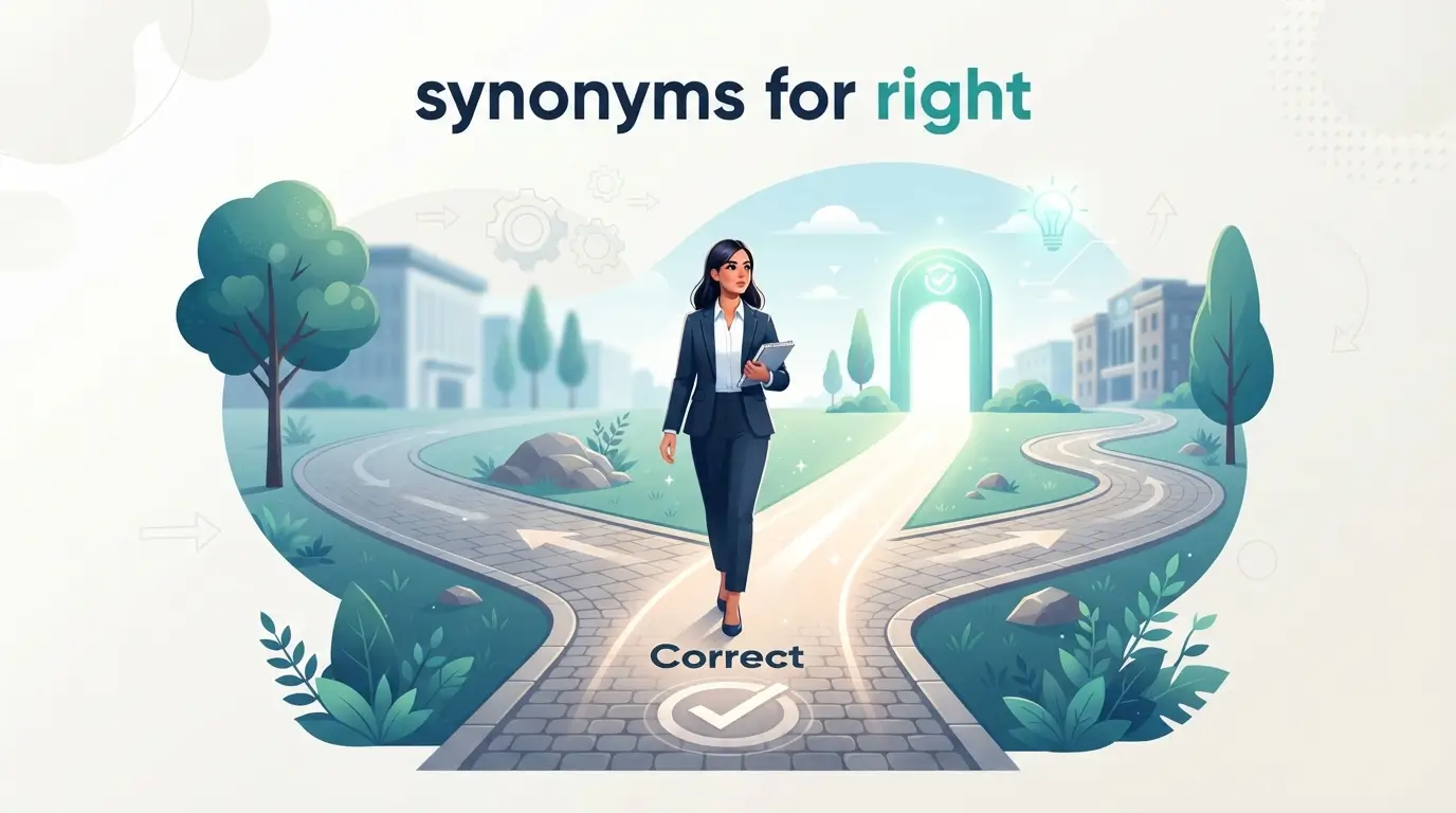 synonyms for right