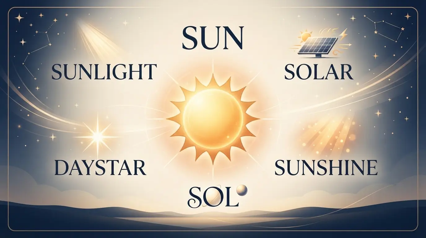synonyms for sun