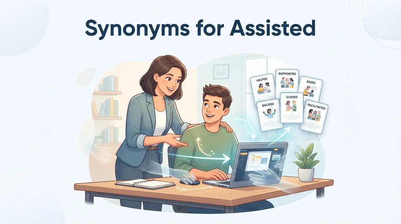 synonyms for assisted