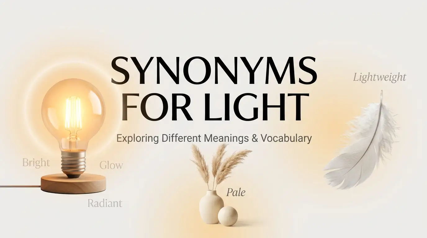 Synonyms for Light