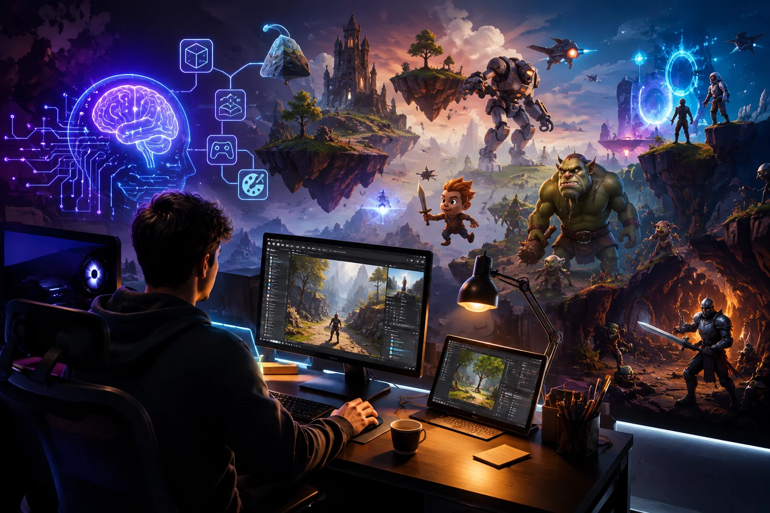 How AI Game Makers Are Making Game Development More Creative