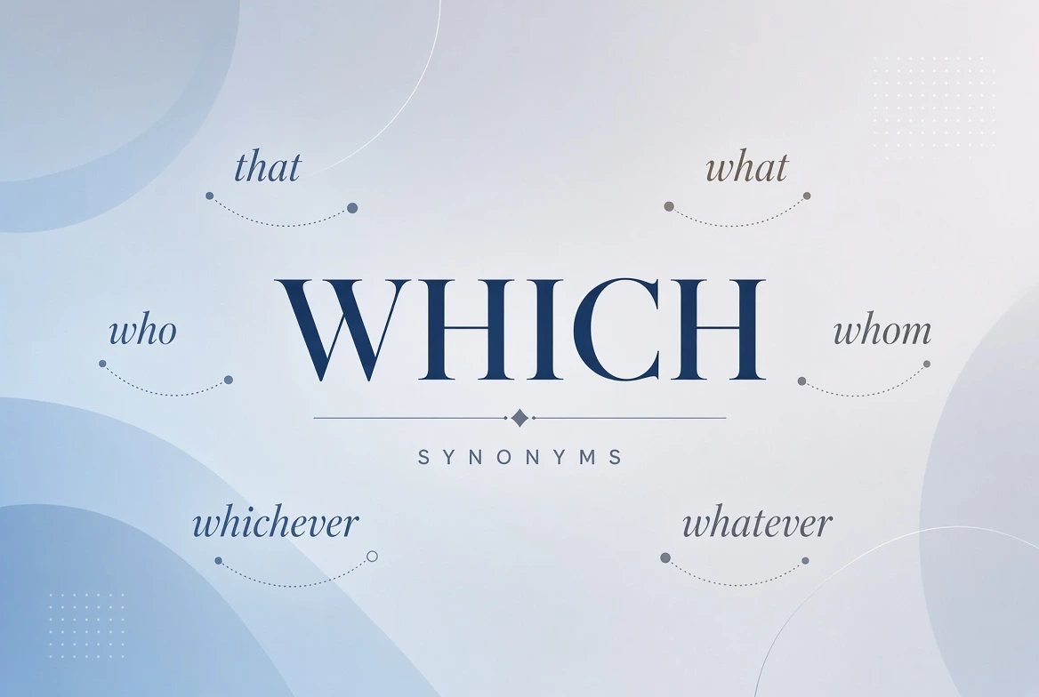 synonym for which
