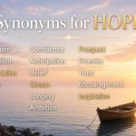 what is a synonym for hope